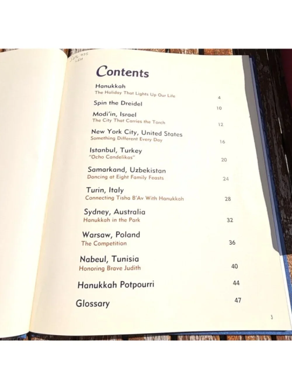 Hanukkah Around World Tami Lehman-Wilzig Childrens Book Games Recipes Ex Library